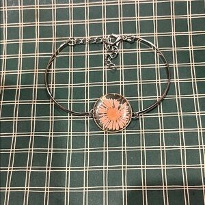 Silver Floral Bracelet